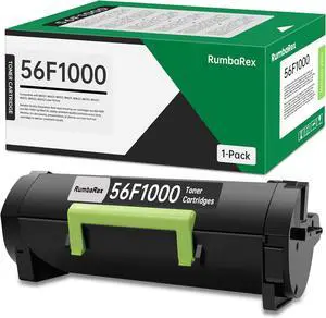 Ennovor 56F1000 Toner Cartridge Replacement for Lexmark 56F1000 Toner Cartridge for MS321 MS421 MS521 MS621 MS622 MX321 MX421 MX521 MX522 MX622 Printer Ink 1-Pack, Black