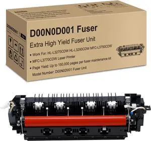 Ennovor D00N0D001 Fuser Unit Kit Replacement for Brother D00N0D001 Fuser for HL-L3270CDW HL-L3290CDW MFC-L3750CDW MFC-L3770CDW Laser Printer (115V, 150K Pages)