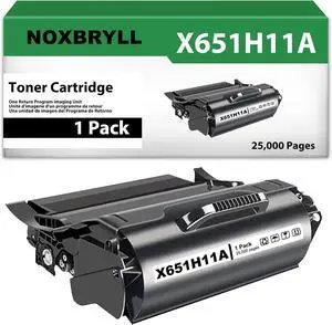 Ennovor Remanufactured X651H11A Toner Cartridge Compatible for Lexmark X651de X652de X654de X656de X656dte X658de X658dte X658dme X658dtme X658dtfe X658dfe XS654de Printers