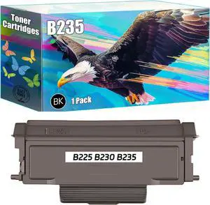 Ennovor B235 Toner Cartridges Compatible for Xerox B225 B230 B235 Printers, High Yield 7000 Pages, Bright Colors Clear Printing (Black)