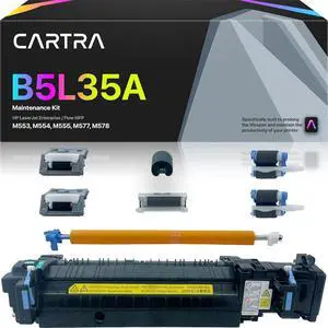 Ennovor CARTRA Maintenance Kit 110V Replacement Part B5L35A Compatible with HP Color Laserjet Enterprise M553 M554 M555 M577 M578 Series (RM2-0011)