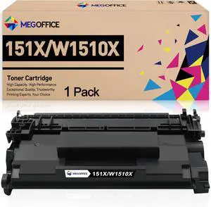 Ennovor Compatible Toner Cartridge Replacement for HP 151X W1510X 10,000 High Yield Toner Cartridge for HP 151A W1510A 4003dn 4003dw MFP4103dw 4103fdn 4103fdw Printer (1 Black)