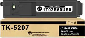 Ennovor Compatible TK-5207 TK5207 Toner Cartridge Black 1-Pack 1T02R50CS0 Replacement for Kyocera TK-5207K TK5207K Toner Cartridge for TASKalfa 356ci 358ci and Copystar CS356ci CS358ci Printer