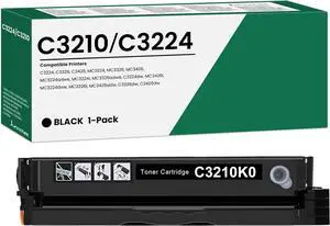 Ennovor Remanufactured C3210K0 Black Toner Cartridge Replacement for Lexmark C3224 Toner Cartridges Black for C3224 C3326 C3426 MC3224 MC3326 MC3426 Printer Ink (1-Pack, High Yield)