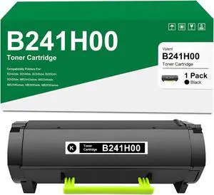 Ennovor B241H00 High Yield Black Toner Cartridge Replacement for Lexmark B241H00 Toner Cartridge for B2442 B2546 B2650 MB2442 MB2546 MB2650 Laser Printer Ink 1-Pack