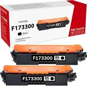 Ennovor F173300 Black Toner Cartridge (2-Pack) - PINOS Compatible F173300 Toner Cartridge Replacement for Canon F173300 Black Toner Cartridge Work with F173300 Printer