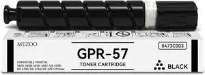 Ennovor GPR57 GPR-57 Black Toner Cartridge Compatible for Canon GPR57 0473C003 Toner Cartridge for ImageRunner Advance 4525i 4535i 4545i 4551i DX 4725i DX 4735i DX 4745i DX 4751i Printer(1 Pack)