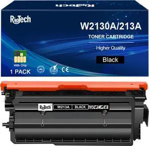 Ennovor 213A Black Toner Cartridges - for HP 213A 213X 213Y W2130A for HP Color Laserjet Enterprise 5700dn 6701dn 5800dn 6801dn,Enterprise 5700 5800 6700 6701 6800 6801 Series Printer Ink, 1 Pack