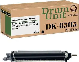 Ennovor Compatible Drum Unit Replacement for Kyocera DK-8505 302LC93014, for TASKalfa 3050ci 3550ci 3551ci 4550ci 4551ci 5550ci 5551ci Printer (1-Pack Black)
