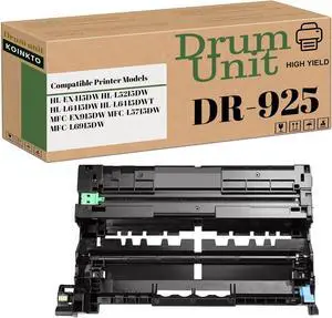 DR-925 DR925 Drum Unit Compatible for Brother HL-EX415DW HL-L5215DW HL-L6415DW HL-L6415DWT MFC-L5715DW MFC-L6915DW Printer (1-Pack Black)