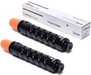Ennovor GPR35 Black Toner Compatible for Canon GPR-35 2785B003AA Toner for Canon ImageRunner Advance 2520 2520I 2525 2525I 2530 2530I Printer 2 Black