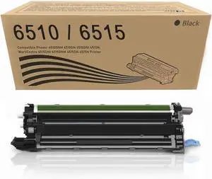 6510/6515 Black Drum Unit Replacement for Xerox 108R01420 Drum Unit for Xerox Phaser 6510 WorkCentre 6515 Printer Drum (48,000 Page Yield)