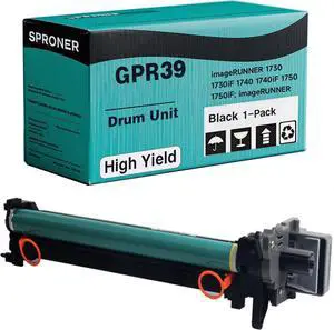 Ennovor GPR39 (2773B004AA) Drum Unit Compatible with Canon imageRUNNER 1730 1730iF 1740 1740iF 1750 1750iF; imageRUNNER Advance 400iF 500iF Printer, [80000 Pages], Extra High Yield