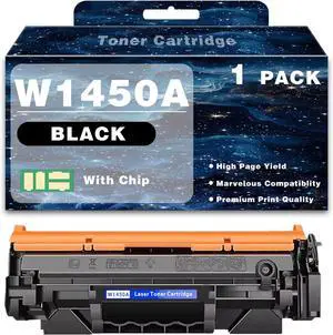 Ennovor Compatible for HP 145A W1450A High Yield Toner Cartridge Replacement with Chip for HP Laserjet Pro 3003dw 3003dn Printer Ink Clear Printing