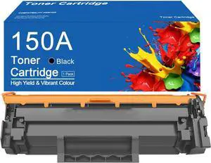 Ennovor 150A Toner Cartridge Compatible for HP 150A W1500A Black Toner Cartridges Work for HP Laserjet MFP M111w M141w Printers Ennovor 150A Toner Cartridge Compatible for HP 150A W1500A Black Toner Cartridges Work for HP Laserjet MFP M111w M141w Printers