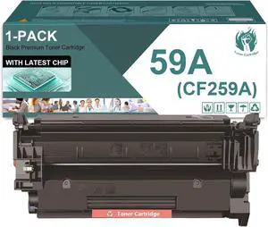 Ennovor 59A Toner Cartridge Compatible for HP 59A CF259A Black Toner Cartridges High Yield Work for HP Laserjet Pro MFP M428dw M428fdn M428fdw M404dw M404dn M404n M304 Printers, 1 Pack