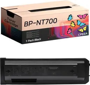Ennovor Compatible for Sharp BP-NT700 Toner Cartridge Work for Sharp BP-50M26 BP-50M31 BP-50M36 BP-50M45 BP-50M55 Printers, with Chip, High Yield 40000 Pages, Clear Printing (1 Pack Black)