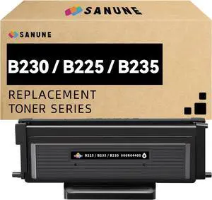 Ennovor B230 B225 B235 High Yield (6,000 Pages) Toner Cartridge (with Chip) Replacement for Xerox B230 B225 B235 006R04399 006R04400 006R04401 Toner for B230/DNI B225/DNI B235/DNI Printer Ink (1 Pack)