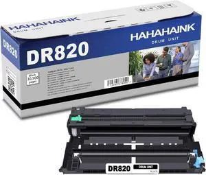 Ennovor Compatible Drum Unit Replacement for Brother DR820 Black to use with DCP-L5500DN L5600DN L5650DN MFC-L6700DW L6750DW L5700DW L5800DW L5900DW L6800DW L6900DW HL-L6200DW/DWT L6250DW L6300DW1PK