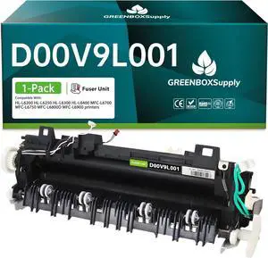 Ennovor D00V9L001 D008AK001 D01SE6001 Fuser Unit Compatible for Brother HL-L6200 HL-L6250 HL-L6300 HL-L6400 MFC-L6700 MFC-L6750 Printers,1 Pack D00V9L001 Fuser Unit (110V)