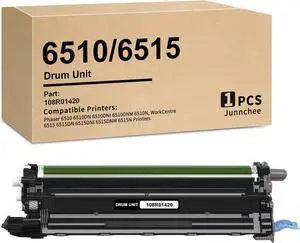 Ennovor 6510 6515 Black Drum Unit 108R01420 Drum Cartridge Replacement for Xerox Phaser 6510 WorkCentre 6515 Printers (1-Pack)