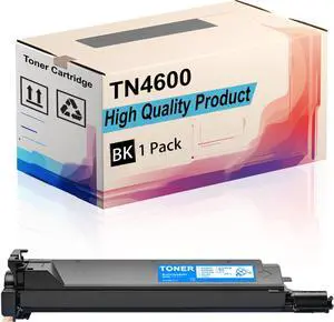 Ennovor TN4600 Toner Cartridge Compatible for Konica Minolta magicolor 4650DN 4690MF 4695MF Printers, High Yield 8000 Pages, Print More Pages (1 Pack Black)