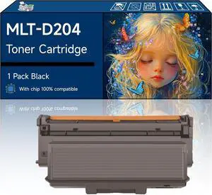 Ennovor MLT-D204 Toner Cartridge Compatible with Samsung SL-M3325 3825 4025 M3375 3875 Printers (1 Pack Black)