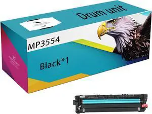 Ennovor MP3554 Drum Unit Compatible for Ricoh MP 2554SP 2555MP 3054SP 3055 3554SP 3555 Printer, High Yield 120000 Pages, Clear Printing (Black*1)
