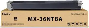 Ennovor MX-36NT Black Toner Cartridge 1-Pack MX-36NTBA Toner Replacement for Sharp MX-36NT MX-36NTBA Toner for MX-2610N 2615N 2640N 3110N 3115N 3140N 3610N 3640N 3648N Printer