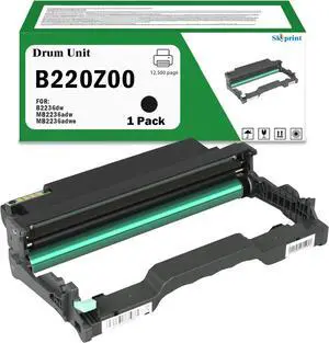 Ennovor B220Z00 Black Imaging Unit 1-Pack B2236 Drum Unit Replacement for Lexmark B2236dw MB2236adw MB2236adwe Printer(12,500 Pages)