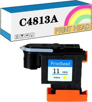 Ennovor 11 Print Head C4811A C4812A C4813A C4810A Printhead Compatible for HP 1000 1200 280 2300 2600 100 100LUS 500 500PLUS 800 800PS Printers C4813A x1
