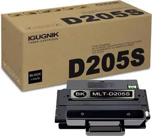 Ennovor 1 Pack MLT-D205S Black Toner Cartridge Replacement for Samsung MLT-D205S Work with ML-3312ND ML-3300/3310/3710 ML-3712ND ML-3712DW SCX-4833/5636/5737 SCX-4835FR SCX-5639FR SCX-5739FW|MLT-D205S