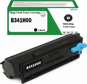 Ennovor B341H00 Toner Cartridge High Yield 3,000 Pages Compatible for Lexmar B341H00 Toner Use for Lexmar B3340 B3442 MB3442 Printer