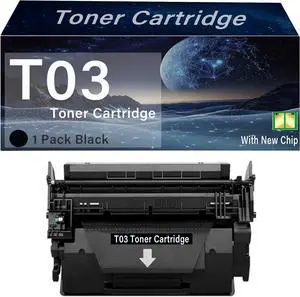 Ennovor T03 Black Toner Cartridge Works for ImageRunner Advance 525iF 615iF 715iF Printers