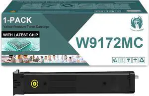 Ennovor W9172MC Yellow Toner Cartridge High Yield Replacement Cartridges Compatible for HP Color Laserjet Managed MFP E87740dn E87750dn E87760dn E87770dn Printers,1 Pack