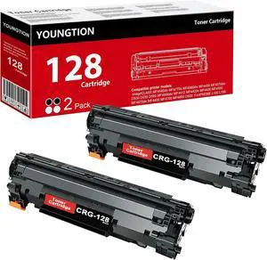 Ennovor 128 Black Toner Cartridge High Yield (2-Pack) Compatible 128 Toner Cartridge Replacement for Canon 128 Toner Cartridges for imageClass MF4450 MF4700 MF4800 D500 FAXPHONE L100 L190 Printer