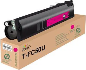 Ennovor MS.R T-FC50U T-FC50U-M Toner Cartridge Replacement for Toshiba Studio 2555C 3055C 3055CG 3555C 4555C 5055C Printer Ink Toner Cartridges(1 Pack)