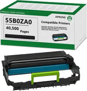 Ennovor 55B0ZA0 MS331 Drum Unit Compatible for B3340dw B3442dw M1342 MB3442adw MB3442i MS331dn MS431dn MX331adn MX431adn XM1342 Printer