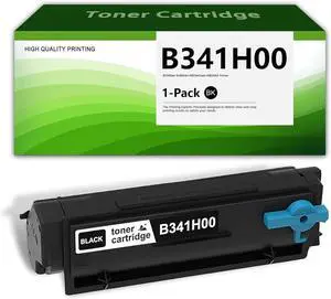 Ennovor B341H00 High Yield Toner Cartridge(1-Pack) - Compatible B3340 B341H00 Black Toner Cartridge Replacement for Lexmark B3340dw B3442dw MB3442adw MB3442i Printer