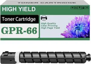 Ennovor Compatible Toner Cartridge GPR-66 GPR66 Replacement Work for Canon DXC3930i DXC3922i DXC3926i DXC3935i Printers,Digital Colour Press 1*Yellow