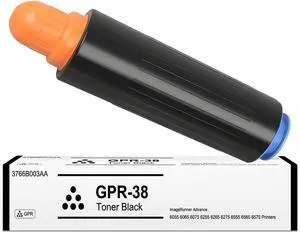 Ennovor GPR-38 3766B003AA Toner Cartridge for Canon ImageRunner Advance 6055, 6065, 6075, 6255, 6265, 6275, 6555, 6565, 6575 Printer(1Pack);