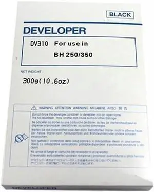 Ennovor DV310 8938451 Black Developer Compatible with 200 BH250 BH350 Developer Powder