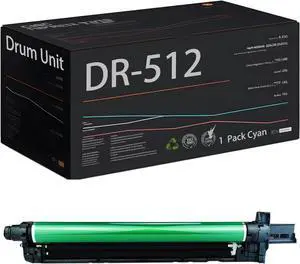 Ennovor High Yield DR-512K A2XN0RD DR-512C A2XN0TD Drum Unit, Compatible with Konica Minolta Bizhub C224 C224e C284 C284e C364 C364e C454 C454e C554 C554e Printer - 81000 Pages (1 Pack Cyan)