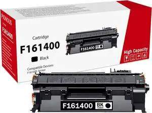 Ennovor F161400 Black Toner Cartridge (1-Pack) - PINOS Compatible, 2500 Pages, Sharp & Non-Fading Printouts for Canon F161400 Printer