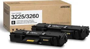 Ennovor Phaser 3260 Toner Cartridge 2 Pack - 106R02777 Toner Cartridge Replacement for Xerox WorkCentre 3225 3225DNI 3215 3215NI Phaser 3260 3052 3260DI 3260DNI Printer