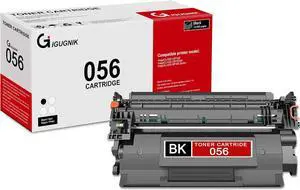 Ennovor 1 Pack 056 3007C001 Black Toner Cartridge High Yield 12,000 Pages Compatible 056 with chip Replacement for Canon 056 for Canon imageCLASS LBP325dn LBP325X MF543dw MF543X MF542X Printer
