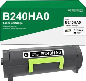 Ennovor B240HA0 High Yield Toner Cartridge (with chip) Replacement for Lexmark B240HA0 Black Toner Cartridge for Lexmark B2442 MB2442 B2442dw MB2442adwe Printer Ink 1-Pack