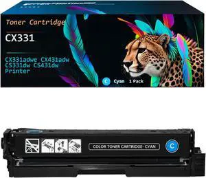 Ennovor CX331 Toner Cartridge, Compatible for Lexmark CX331adwe CX431adw CS331dw CS431dw Printer | 20N0H10 20N0H20 20N0H30 20N0H40 | High-Yield, Low Cost (Cyan)