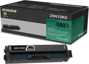 Ennovor 1 Pack 20N10K0 Black Toner Cartridge Replacement for Lexmark 20N10K0 Work with CS331dw CX331adwe| 20N10K0