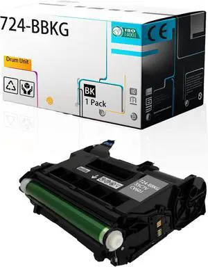 Ennovor 724-BBKG 35C7V CV60J Drum Unit Compatible for Dell S2815dn S2810dn H815dw Printer, High Print Page Volume with Chip(Black)
